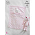 King Cole Baby Blankets And Bunny Rabbit Toy: Knitting Pattern 4006 - Double Knit | Buy Online from The Home Crafters