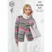 King Cole Ladies Cardigan & Sweater Knitting Pattern 4250 - Double Knit | Buy Online from The Home Crafters
