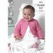 King Cole Babies Crochet Dress, Cardigan & Hat Crochet Pattern 4416 - Double Knit | Buy Online from The Home Crafters