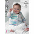 King Cole Babies Coat & Blanket Crochet Pattern 4418 - Double Knit | Buy Online from The Home Crafters