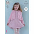 King Cole Easy Knit Childs Boleros Knitting Pattern 4539 - Yummy Chunky | Buy Online from The Home Crafters