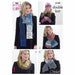 King Cole Hat, Scarf & Cowl Crochet Pattern 5149 - Double Knit | Buy Online from The Home Crafters