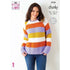 King Cole Ladies Sweaters Knitting Pattern 5950 - Chunky | Buy Online from The Home Crafters