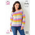 King Cole Ladies Sweaters Knitting Pattern 5950 - Chunky | Buy Online from The Home Crafters