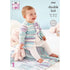 King Cole Babies Matinee Coat, Cardigan, Bootees & Blanket Knitting Pattern 5965 - Double Knit | Buy Online from The Home Crafters