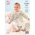 King Cole Babies Sweater, Cardigan, Hat & Blanket Knitting Pattern 5967 - Double Knit | Buy Online from The Home Crafters
