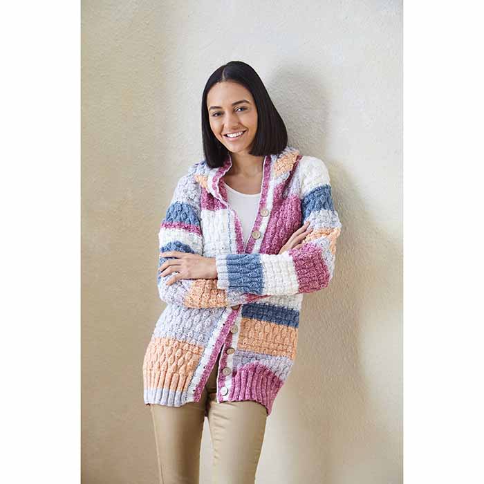 King Cole Ladies Hoodie & Pullover Knitting Pattern 6009 - Double Knit