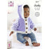 King Cole Babies Hooded Jackets, Cardigan & Blanket Knitting Pattern 6017 - Chunky | Buy Online from The Home Crafters