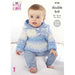 King Cole Baby's Sweaters, Jacket & Hat Knitting Pattern 6166 - Double Knit | Buy Online from The Home Crafters