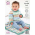 King Cole Easy Knit Babies Matinee Coat, Sweater & Blankets Knitting Pattern 6183 - Double Knit | Buy Online from The Home Crafters