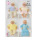 King Cole Doll's Clothes Knitting Pattern Pattern 6216 - Double Knit & Chunky | Buy Online from The Home Crafters