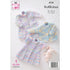 King Cole Baby Jacket, Cardigan and Waistcoat Knitting Pattern 6238 - Chunky