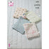 King Cole Easy Knit Blankets Knitting Pattern 6293 - Yummy (Chunky) | Buy Online from The Home Crafters