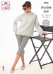 King Cole Hollywood Collection: Ladies Sweaters Knitting Pattern 6366 - Double Knit | Buy Online from The Home Crafters