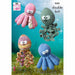 King Cole Novelty Toy Octopus & Squid Knitting Pattern 9092 - Double Knit | Buy Online from The Home Crafters