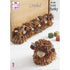 King Cole Highland Cow Door Stop & Draught Excluder Crochet Pattern 9100 - Super Chunky | Buy Online from The Home Crafters