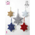 King Cole Christmas Tinsel Stars Knitting Pattern 9106 - Tinsel Chunky | Buy Online from The Home Crafters