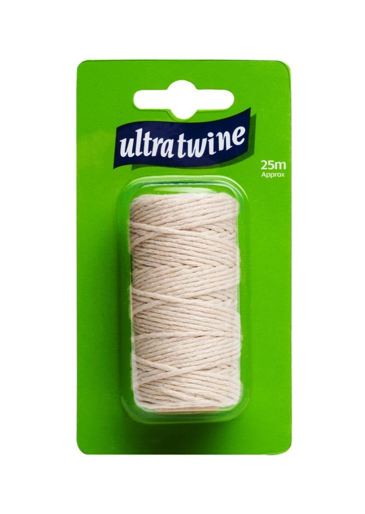 Ultratwine Premium Fine Cotton Twine String - 25m