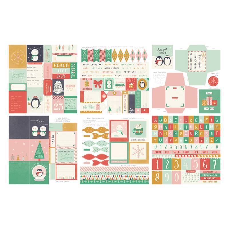 The Paper Boutique: Christmas Adventure 8x8' Project Pad