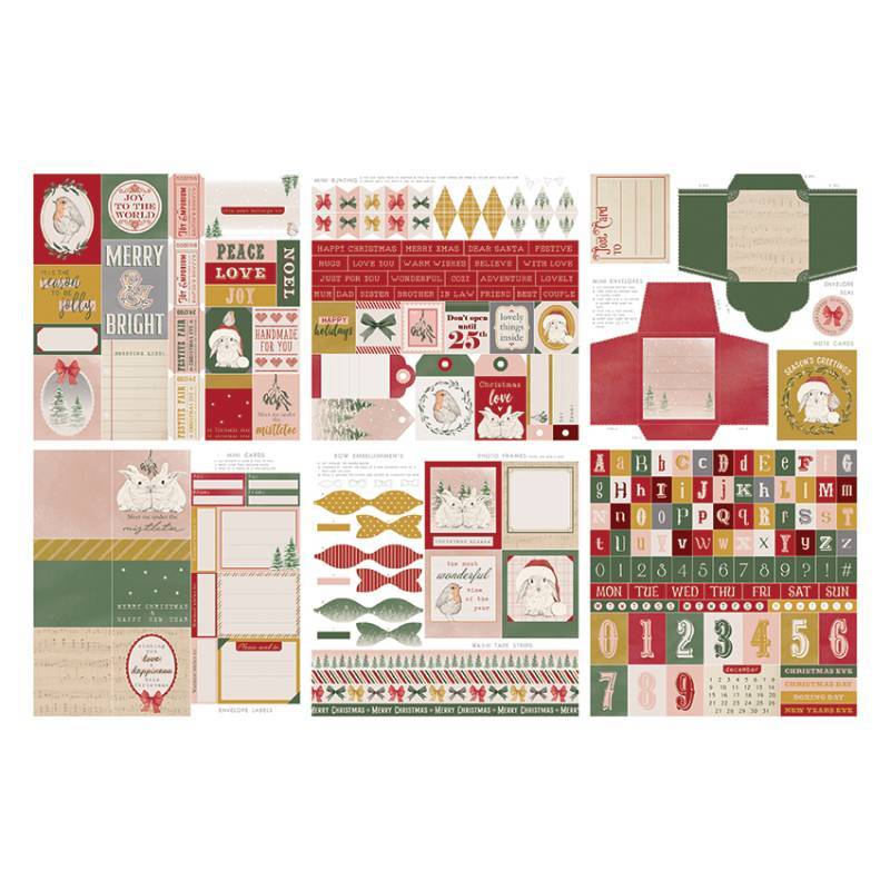 The Paper Boutique: Under the Mistletoe 8x8' Project Pad | Buy Online from The Home Crafters