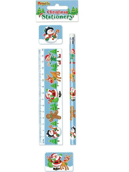 Christmas Stationery Pack - 4pc