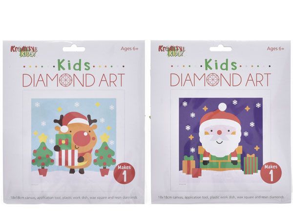 Kreative Kids Christmas Diamond Art Kit