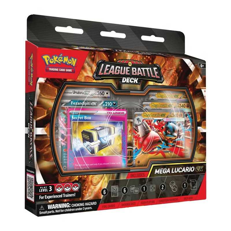 Pokemon TCG: Mega Lucario EX League Battle Decks | Buy Online from The Home Crafters