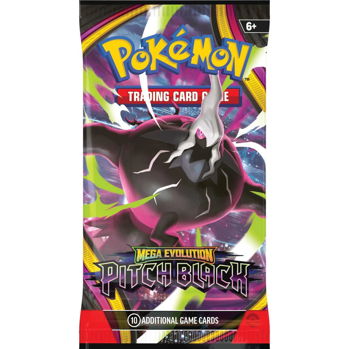 Pokemon TCG: Mega Evolution Pitch Black - Booster Pack (single) | Buy Online from The Home Crafters