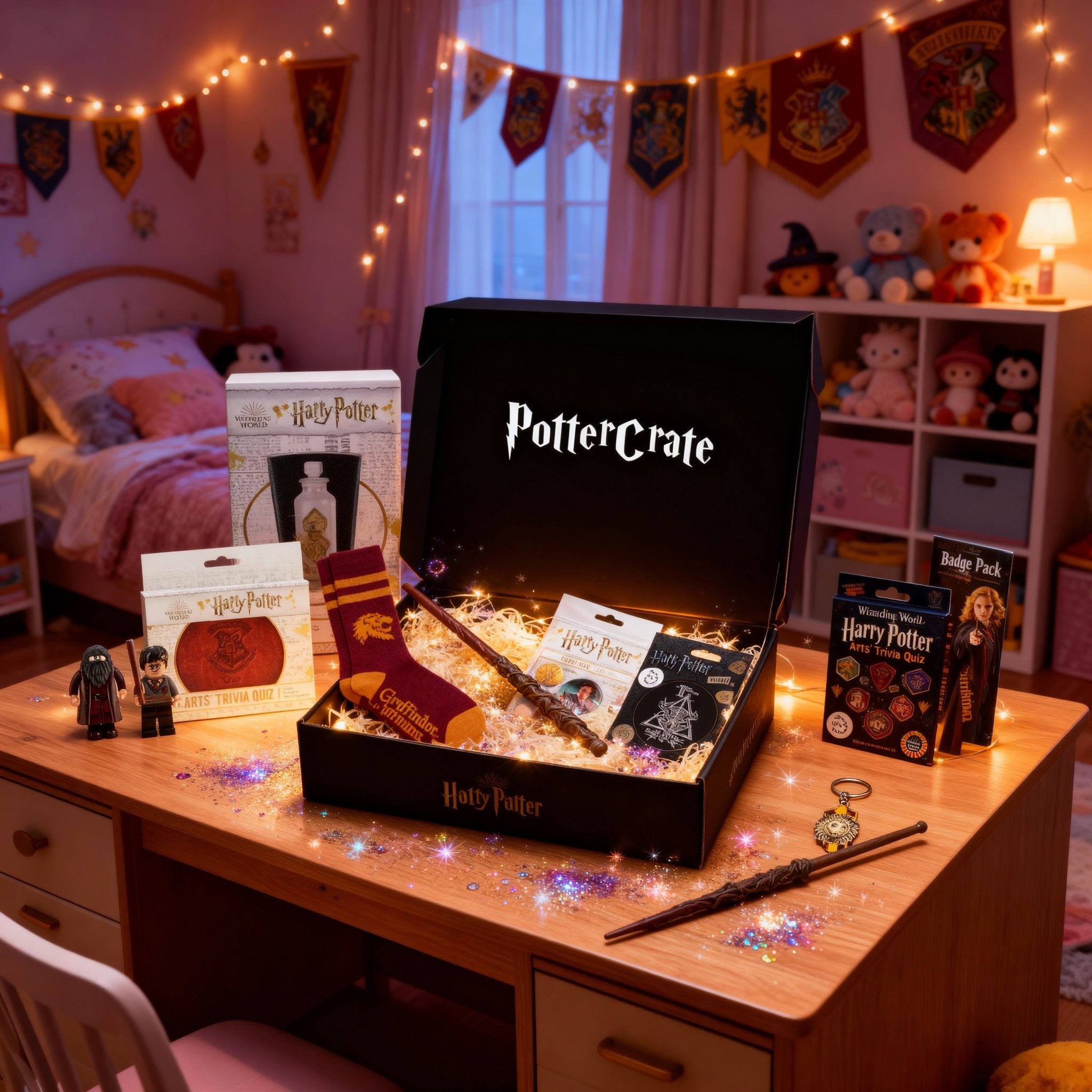 Potter Crate - The Harry Potter Mystery Box | Buy Online from The Home Crafters