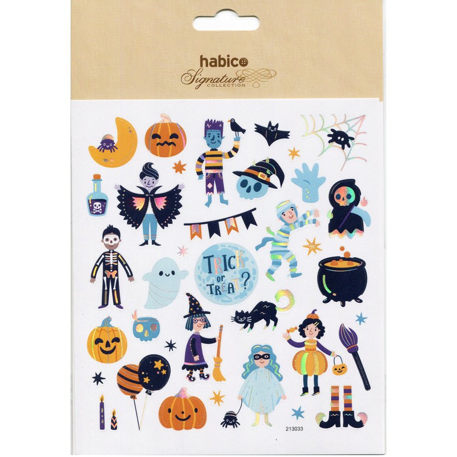 Habico Signature Assorted Halloween Stickers | Buy Online from The Home Crafters