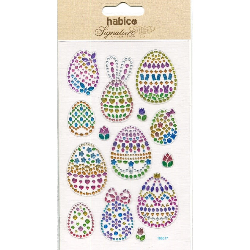 Crystal Stickers: Easter Eggs