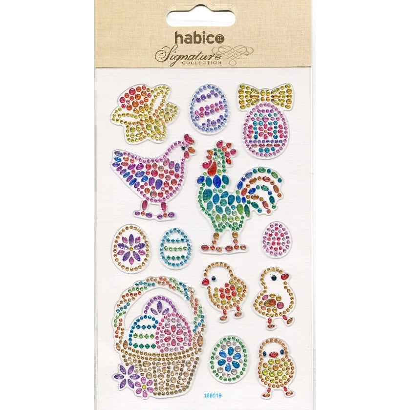 Crystal Stickers: Easter Chicks