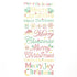 Festive Gem Stickers Sheet - Christmas Sentiments | Buy Online from The Home Crafters