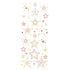 Festive Gem Stickers Sheet - Stars | Buy Online from The Home Crafters
