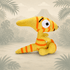 Dinosaurs: Paul the Parasaurolophus - Handmade Crochet Toy | Buy Online from The Home Crafters