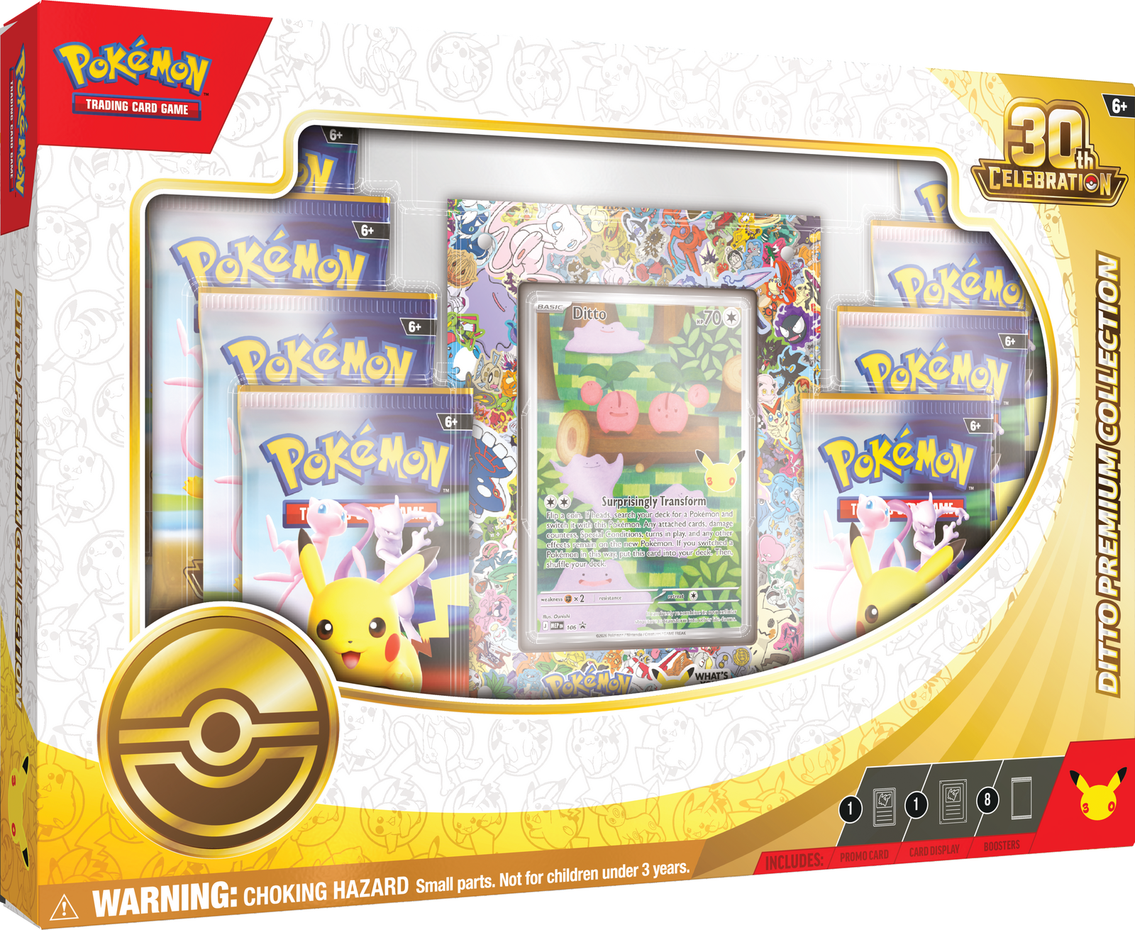 Pokemon TCG: 30th Celebration Ditto Premium Collection