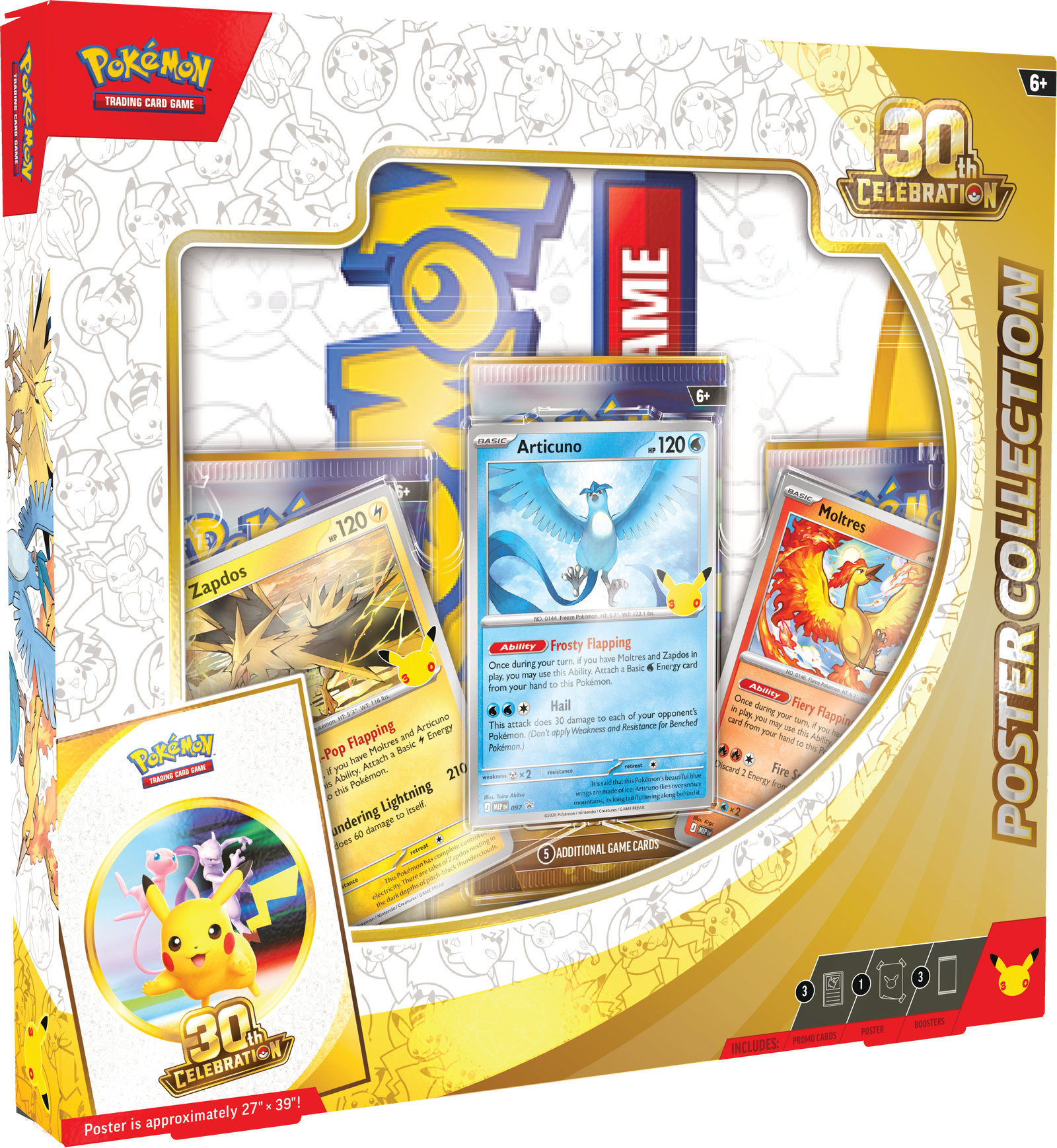Pokemon TCG: 30th Celebration Poster Collection