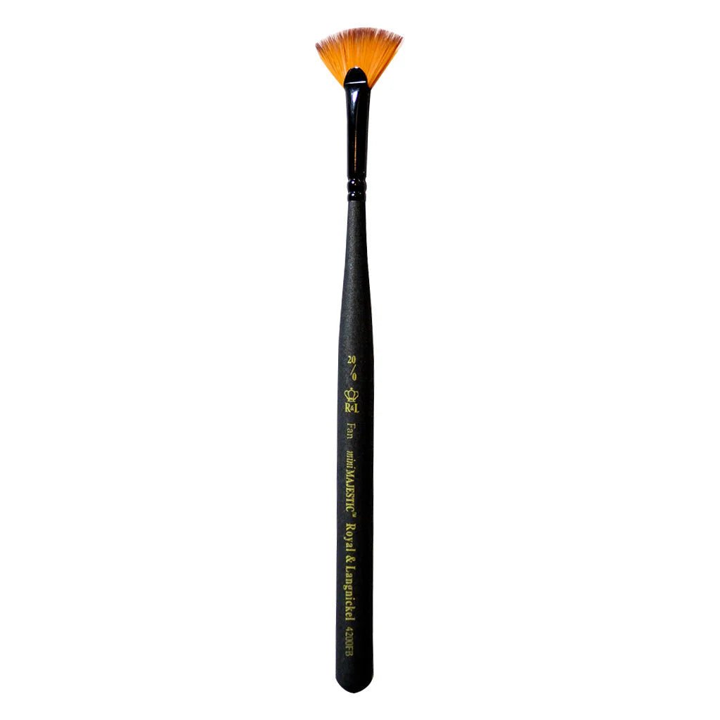 Royal & Langnickel Mini Majestic Model Paintbrush - Fan | Buy Online from The Home Crafters