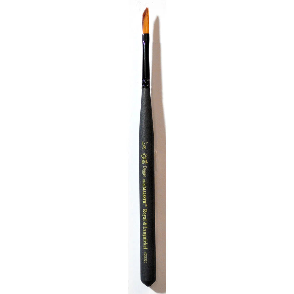 Royal & Langnickel Mini Majestic Model Paintbrush - Dagger Striper