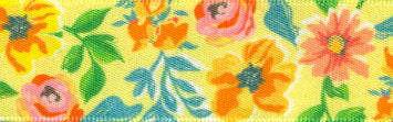 Berisfords Ribbon: Bloom Yellow - 25mm