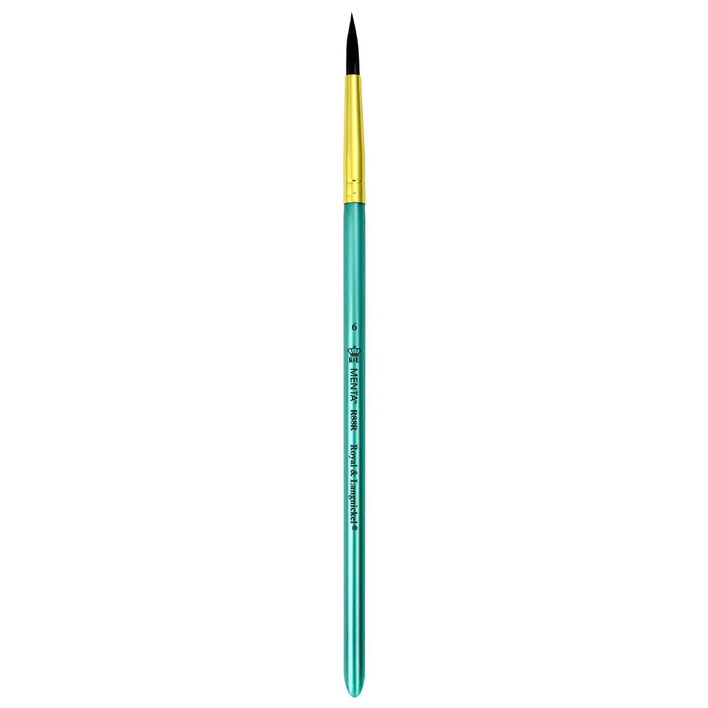 Menta Series 88: Synthetic Squirrel Paintbrush - Round