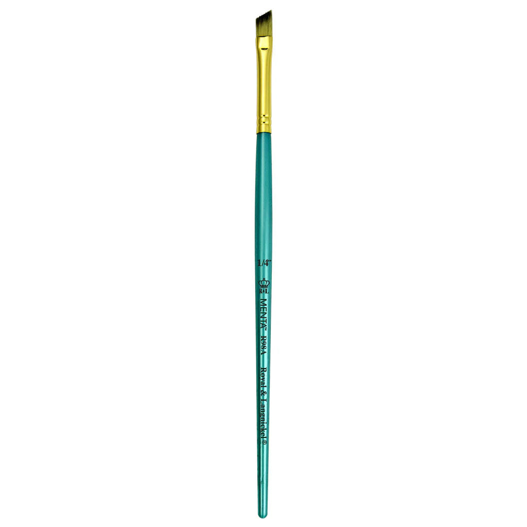 Menta Series 98: Synthetic Blend Paintbrush - Angular