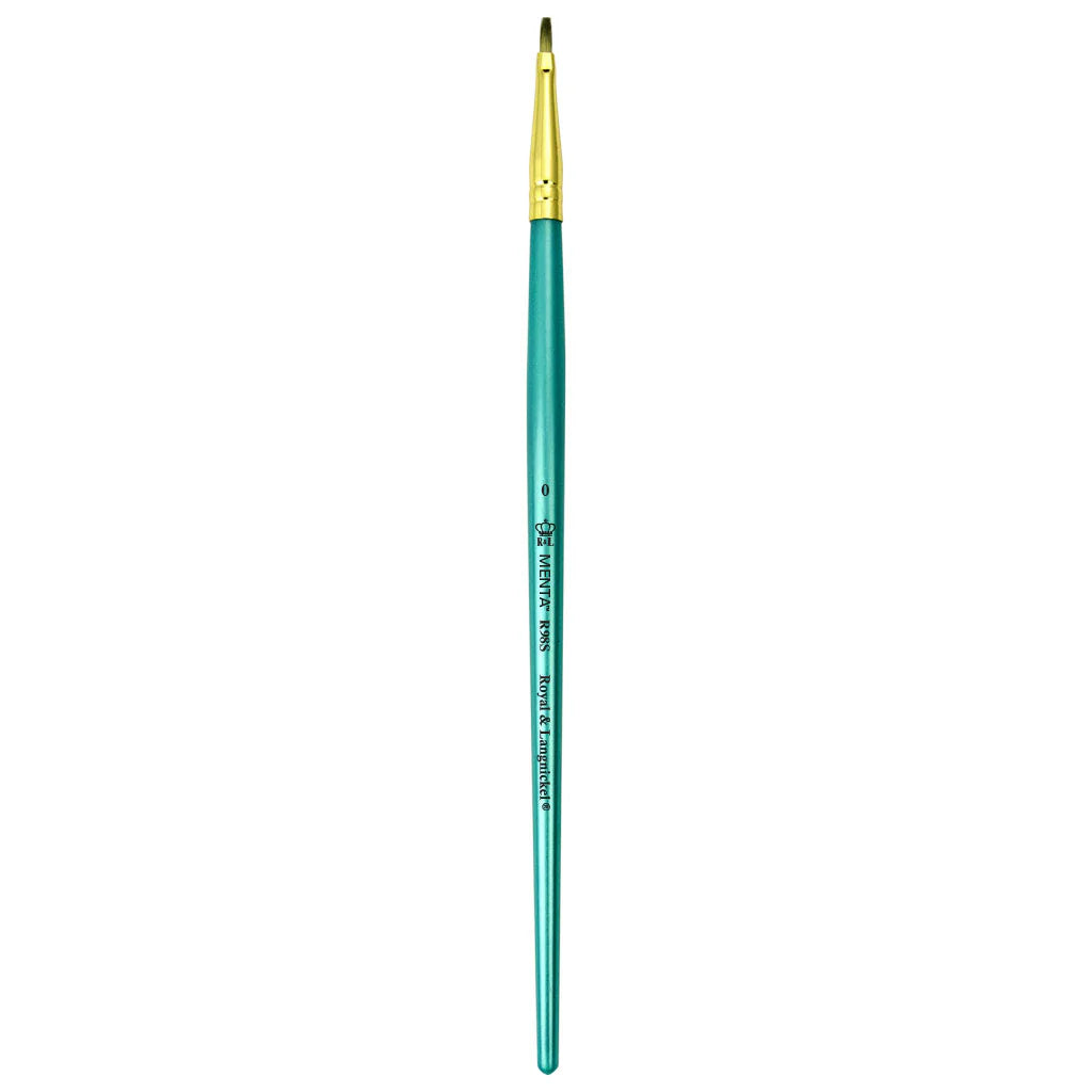 Menta Series 98: Synthetic Blend Paintbrush - Flat Shader
