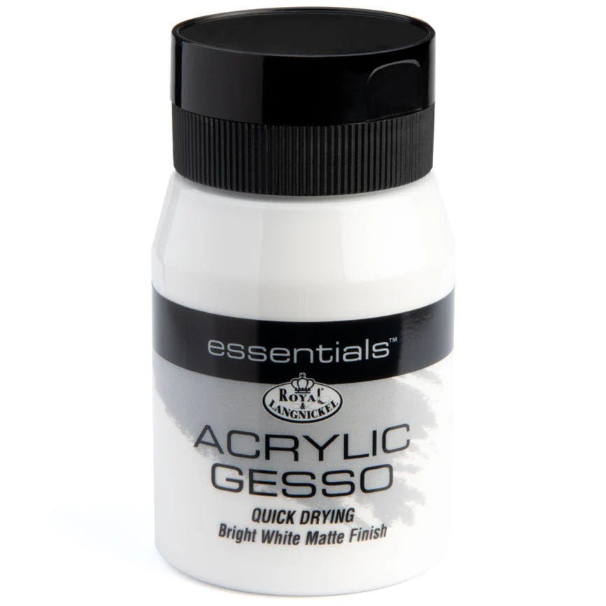 Royal & Langnickel Essentials 500ml White Gesso | Buy Online from The Home Crafters
