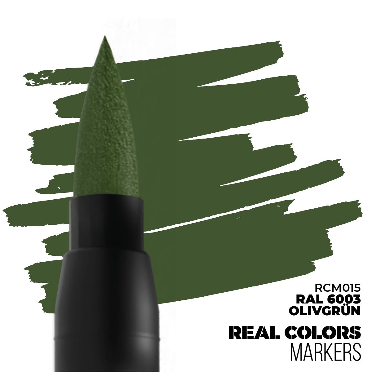 AK Real Color Marker - RAL 6003 Olive Grrn | Buy Online from The Home Crafters