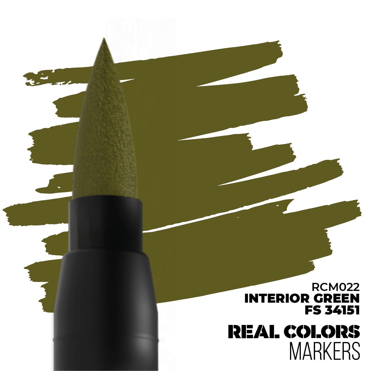 AK Real Color Marker - Interior Green FS 34151 | Buy Online from The Home Crafters