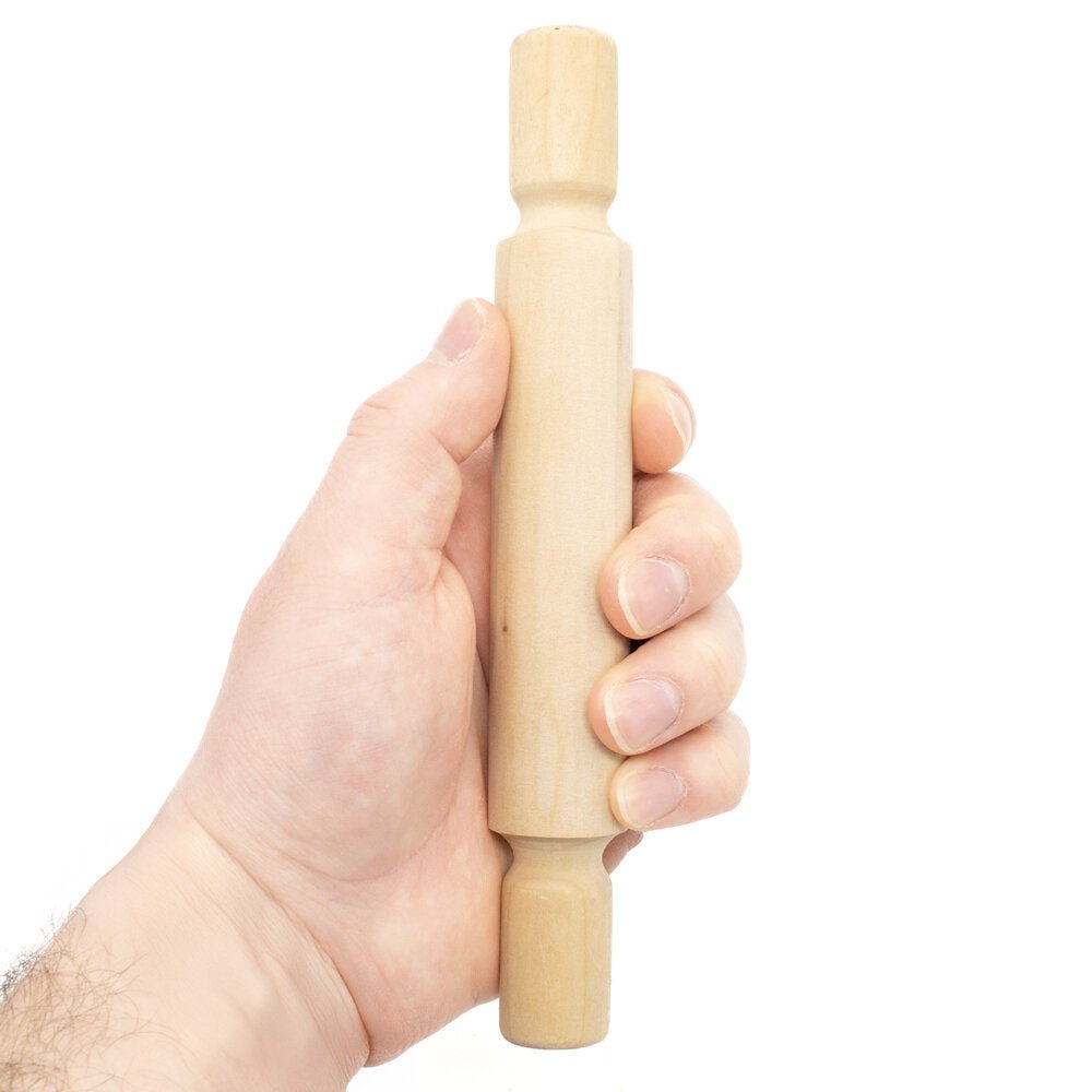 20cm Wooden Rolling Pin | Buy Online from The Home Crafters