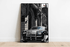Luxury Black Car Wall Art | Elegant Vehicle Poster A3 A4 A5 | Buy Online from The Home Crafters