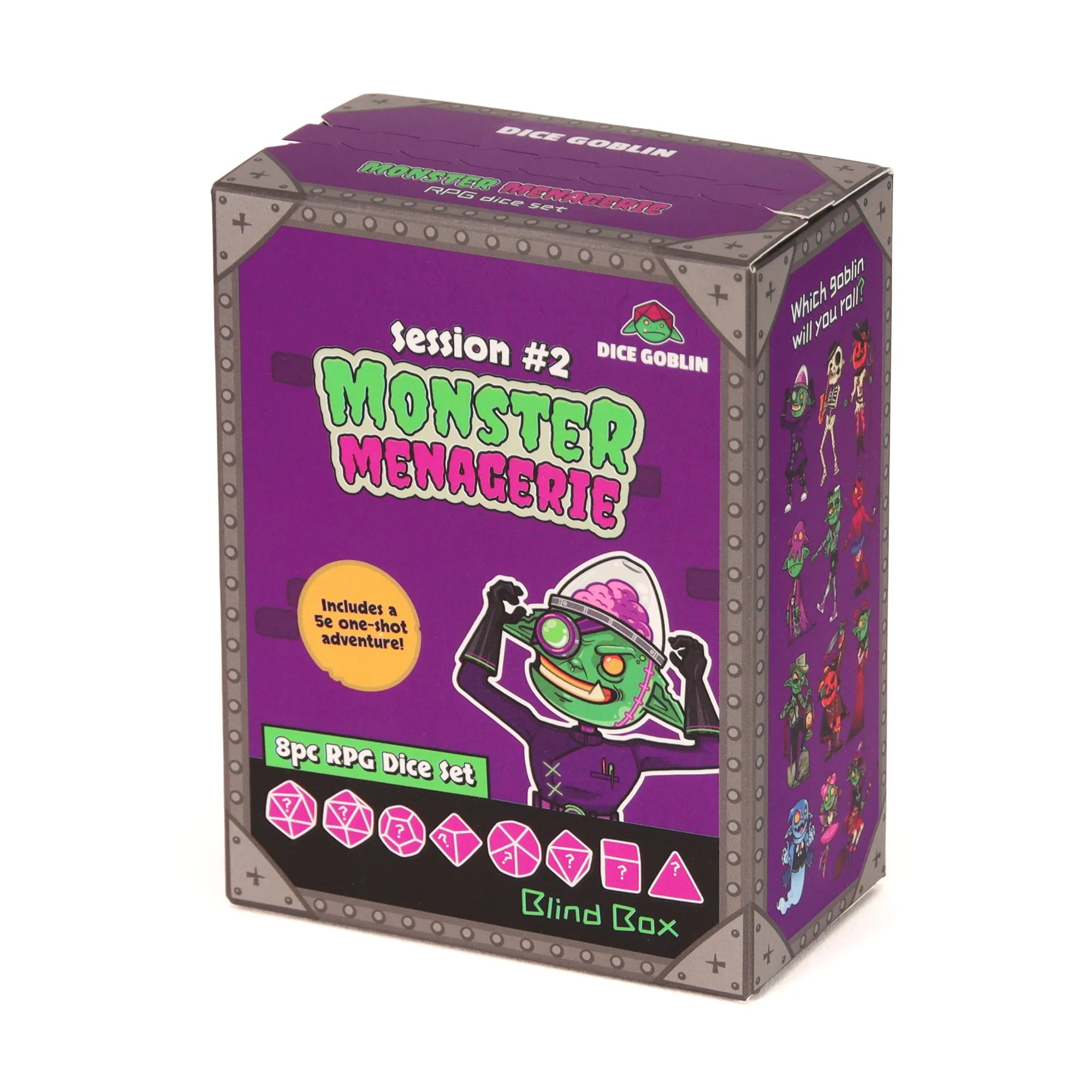 Dice Goblin - Blind Box 8 - piece Mystery Dice Set | Buy Online from The Home Crafters