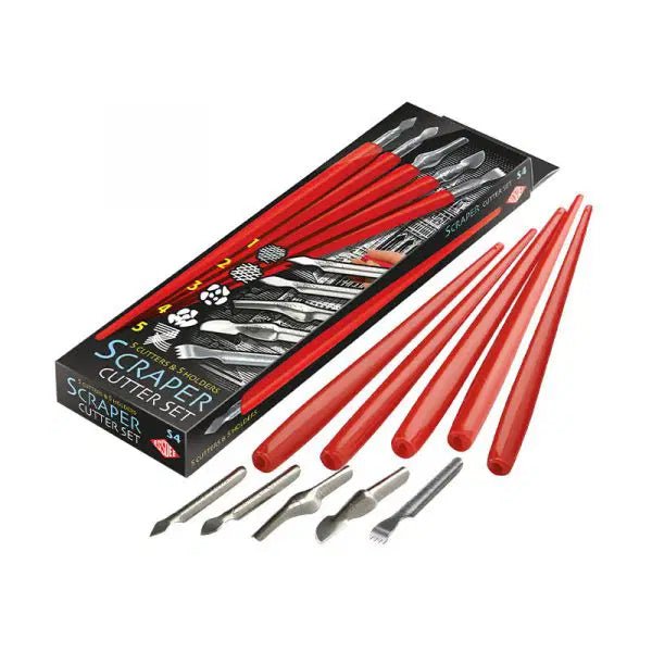 Scraper Cutter Set 5 Assorted | Buy Online from The Home Crafters